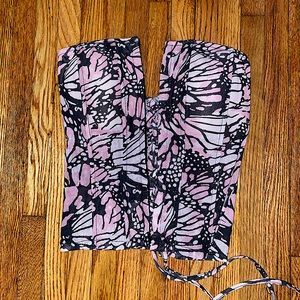 Y2K Butterfly Laced Corset